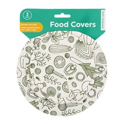 Food Cover Fabric 3pk 15.5cm 18.5cm 21cm 180gsm