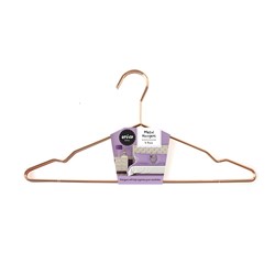 Hanger Copper Metal Suit 5pk 42x0.3x20.5cm