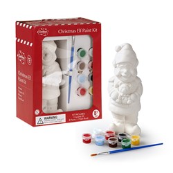 Terracotta Paint Your Own Xmas Elf Kit 17.5x9x22cm