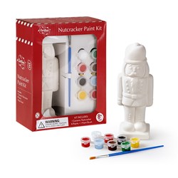 Terracotta Paint Your Own Xmas Nutcracker Kit 17.5x9x22cm
