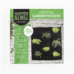 Garden Pocket Vertical 15 Pockets 72x72cm