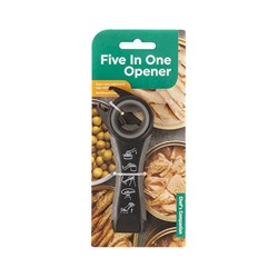 Bottle Opener 5in1 14x5x2cm