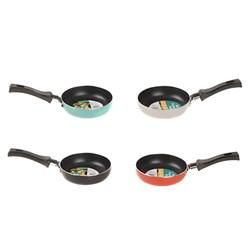 Frying Pan Mini 4 Asst Cols 24x12x3.5cm