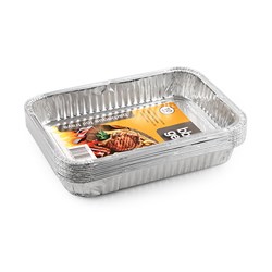 Foil Tray Rectangle Drip Pan 10pk 22x15.2x3.2cm