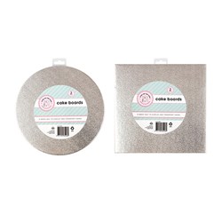 Cake 10" Board 2pk 2 Asst Designs