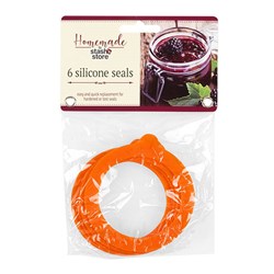 Silicone Seal for Clip Jar 6pk