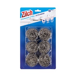 Stainless Steel Scourer 6pk