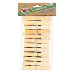 Naturally Better Pegs Bamboo 24pk