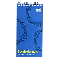 Notebook Basic Card Cover Slim 120pg P7.1 FSC Mix Credit