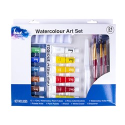 Watercolour Paint Set 21Pc W19 FSC Mix Credit