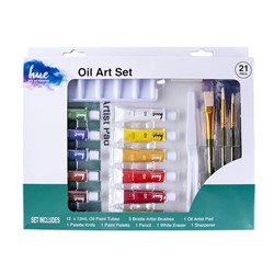 Oil Paint Set 21Pc W19 FSC Mix Credit