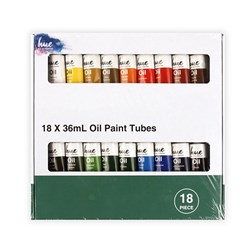 Paint Tubes Oil 18Pk 36ml