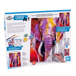 Canvas Art Elephant
