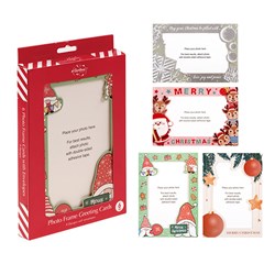 Cards Xmas Box 6 125x180mm Photo Frame