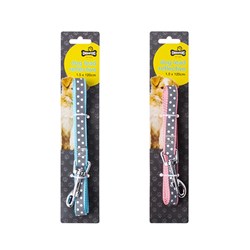 Dog Lead Reflective 2 Asstd Colours Size 1.5cm x 120cm