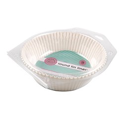 Liners Round Tin 15pk 30gsm Dia22cm