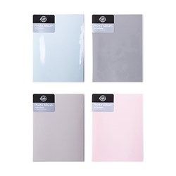 Album Photo PP 36 Pockets 13x18cm 4 Asstd Solid Colours