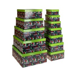 Gift Box Xmas Set 12 Rectangular General