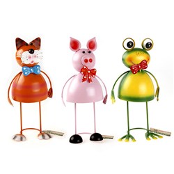 Metal Animal Garden Decoration Asstd Mix 2 160x120x300mm