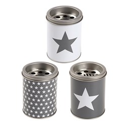 Ashtray Bucket w Print 10x7cm 3 Asst Designs