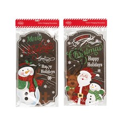Decoration Hanging Paper EVA Glitter Xmas 2 Asstd