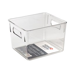 PET Organiser Tray Rectangle 22x19x14.5cm