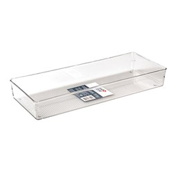 PET Organiser Tray Rectangle 38.5x15.5x5cm