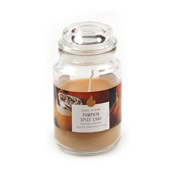 Candle Scented in Jar w Lid Pumpkin Spice Chai