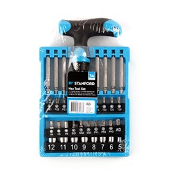 Hex Tool Set 34Pc