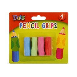 Pencil Grip Silicone 4pk 40x13mm