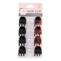 Hair Clips 12pk 2.3cm