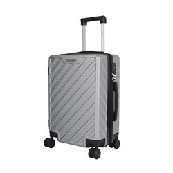 Luggage Set 3 ABS 8 Wheels 50/60/70 Expandable Silver