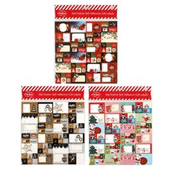 Gift Labels Xmas 168pk 3 Asstd Designs