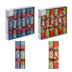 Bon Bons Xmas Box 6 22x4cm Printed Board Basic Toys 2Astd