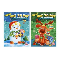 Book Dot To Dot Xmas A4 32pg