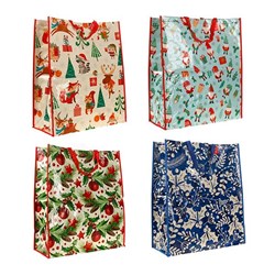 Storage Bag Xmas Printed 110gsm Asstd 55x64x26cm