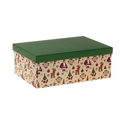 Gift Box Xmas Set 18 Rectangular Cute