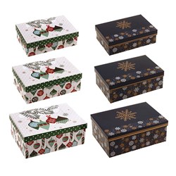 Gift Box Xmas Set 3 Rectangular 2 Asstd