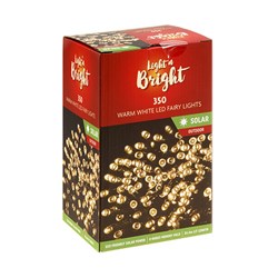Lights Fairy Pk350 Warm White 8F Solar