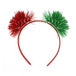 Headband Novelty Xmas Tinsel 18cm