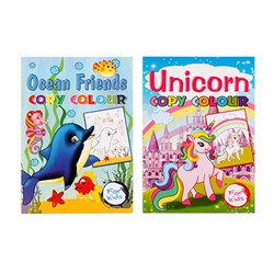 Book Kids Colouring Copy A4 16pg 2 Asstd