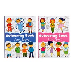 Book Kids Colouring A4 192pg 2 Asstd