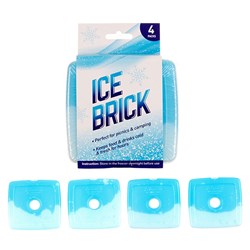 Ice Brick Slim 4pk 13.4x12x1.5cm