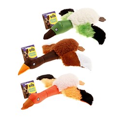 Dog Toy Plush Duck 25cm 3 Asstd