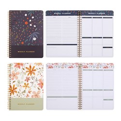 Notebook Planner A5 Spiral 160pg 80gsm