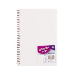 Notebook PP A5 120pg Transparent SRT