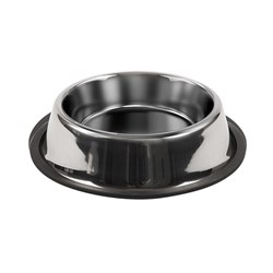 Pet Bowl S.Steel 17.5cm Anti Skid