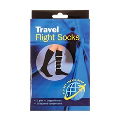 Travel Flight Socks Large