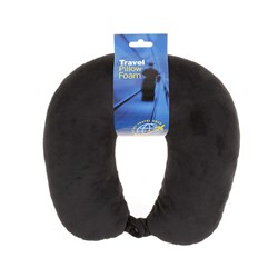 Travel Pillow Foam Black