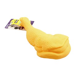 Dog Toy Squeaky Jumbo Chicken Leg 25cm